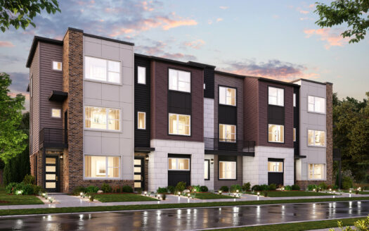 Attainable Townhomes Exterior