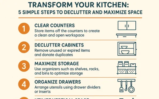 Kitchen Space Maximization infographic