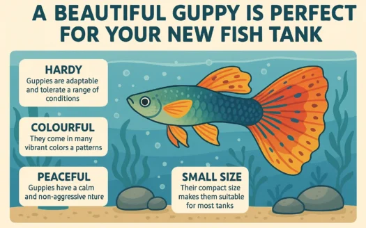 Guppy Fish Guide infographic