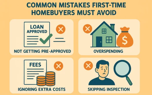 Homebuyer Mistakes to Avoid infographic