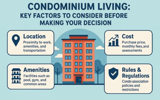Condo Living Essentials infographic