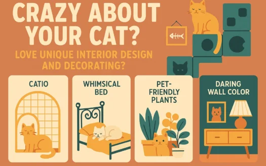 Cat-Lovers' Interior Decor infographic