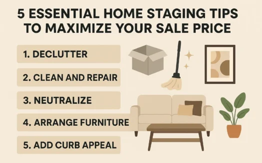 Home Staging Tips infographic