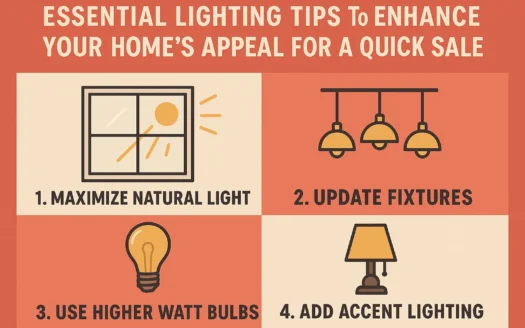 Home Lighting Tips infographic