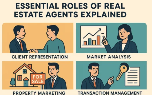 Real Estate Agent Roles infographic