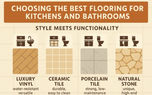 Flooring Choice Guide infographic