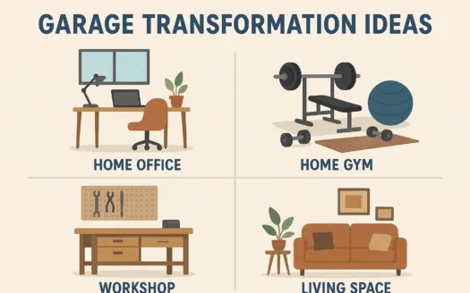 Garage Makeover Guide infographic