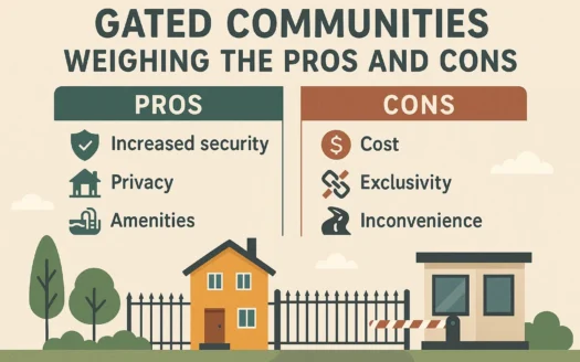 Gated Communities Infographic infographic
