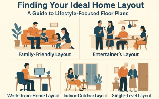 Lifestyle-Focused Floor Plans infographic
