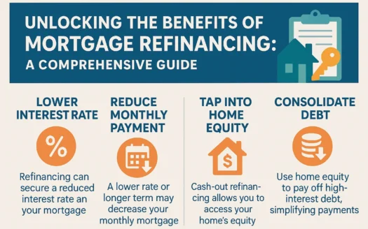 Mortgage Refinancing Guide infographic
