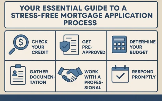 Stress-Free Mortgage Guide infographic