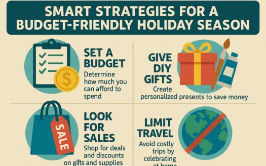 Budget Holiday Strategies infographic
