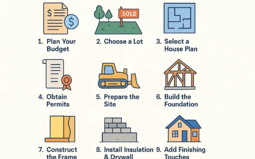 Home Building Guide infographic