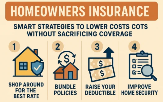 Lower Insurance Costs Strategically infographic