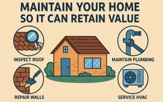 Home Maintenance Guide infographic