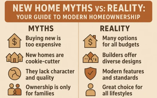 Homeownership Myths vs. Reality infographic