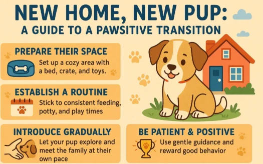 Guide for New Pup infographic