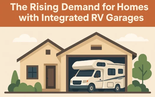 Homes with RV Garages infographic