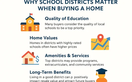 School Influence on Homebuying infographic