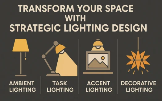 Strategic Lighting Design infographic