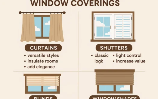 Stylish Window Coverings infographic