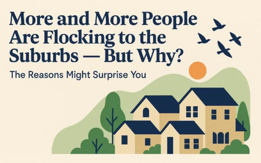 Suburban Migration Reasons infographic