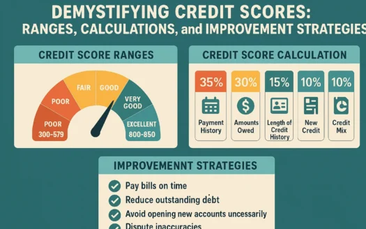 Credit Score Essentials infographic