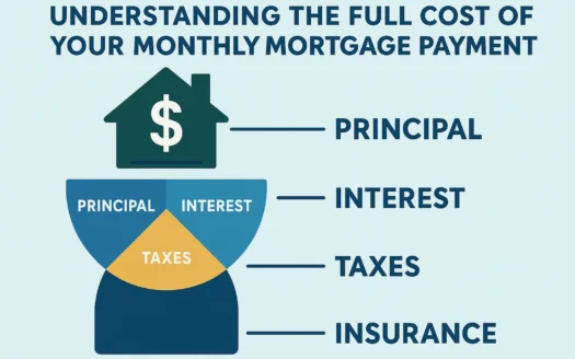Mortgage Payment Breakdown infographic