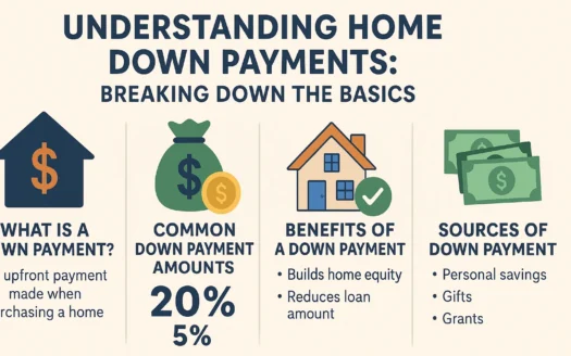 Home Down Payments Explained infographic