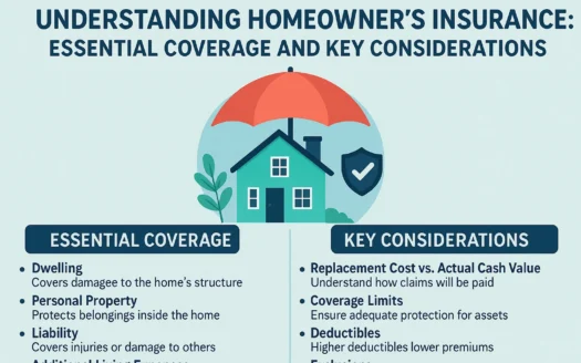 Homeowner’s Insurance Essentials infographic