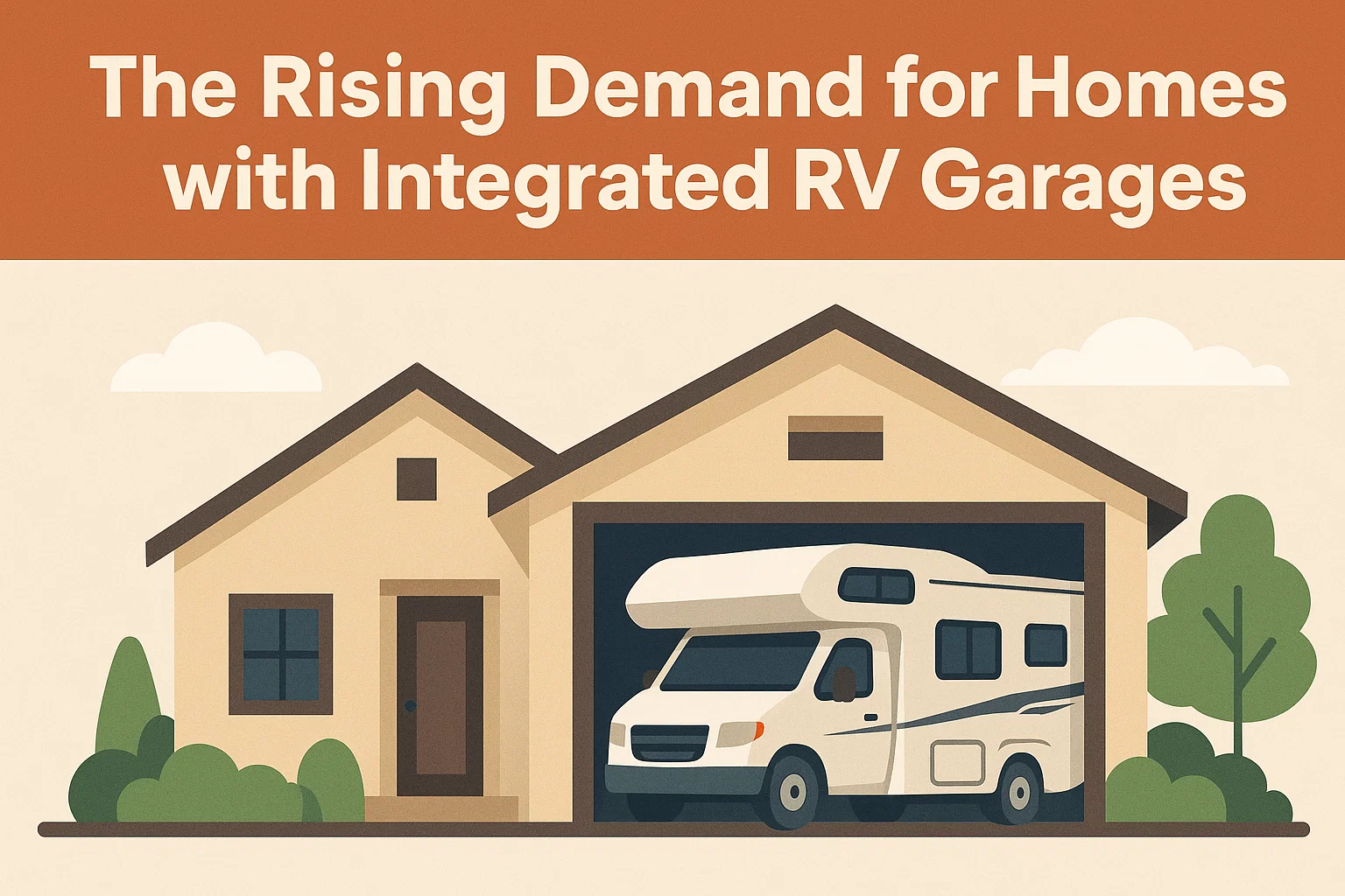 Homes with RV Garages infographic