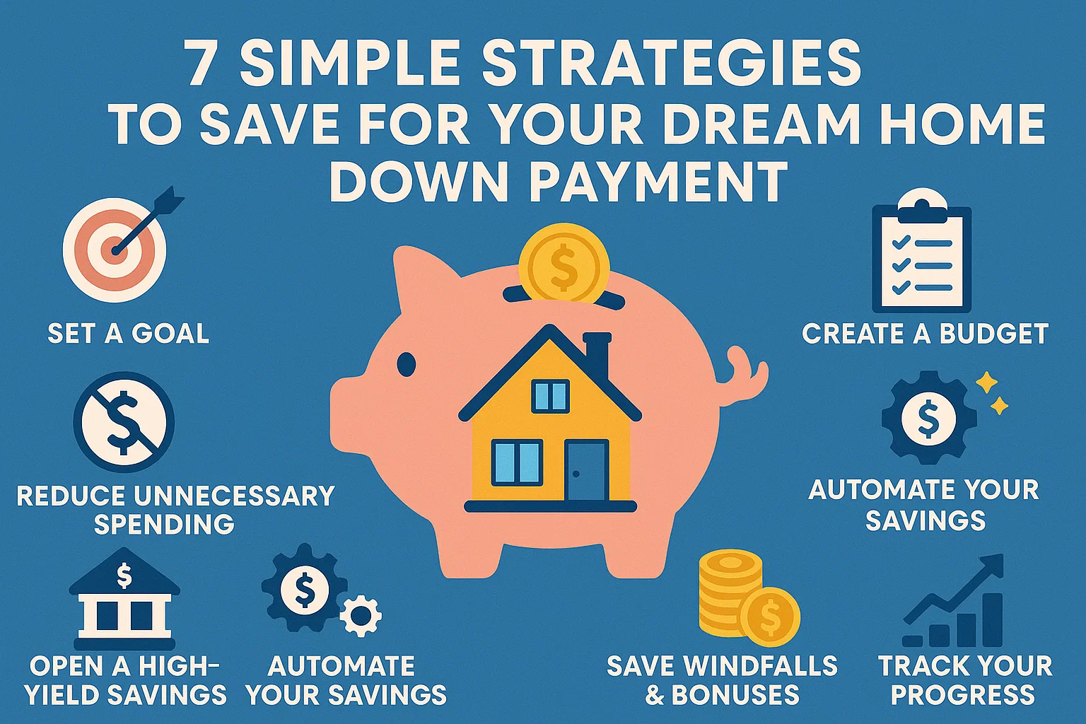 Saving for Dream Home infographic