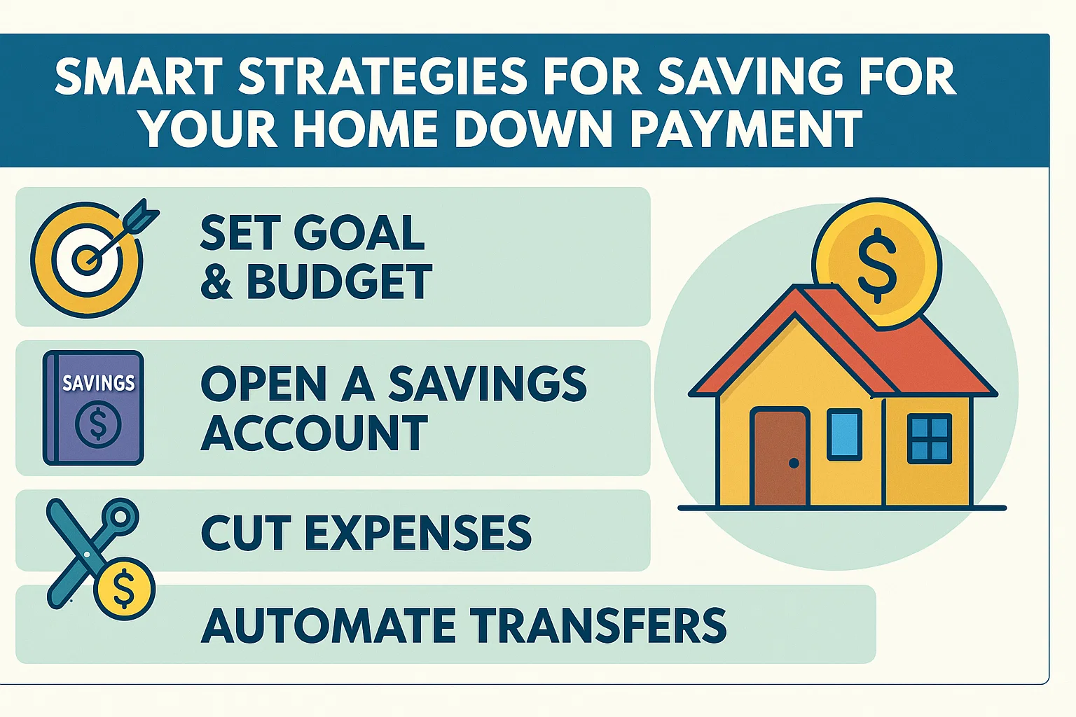 Home Savings Strategies infographic