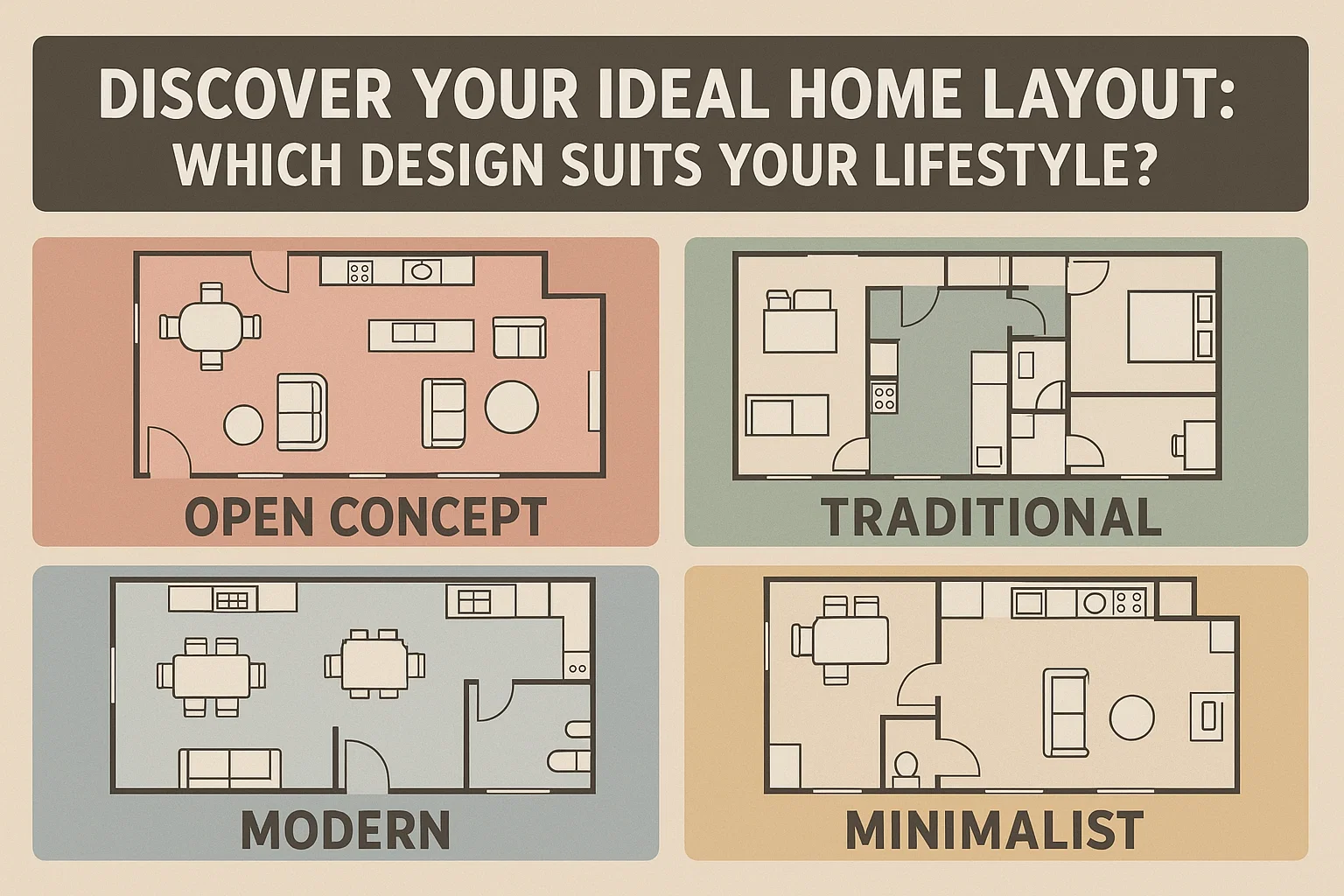 Ideal Home Layout infographic