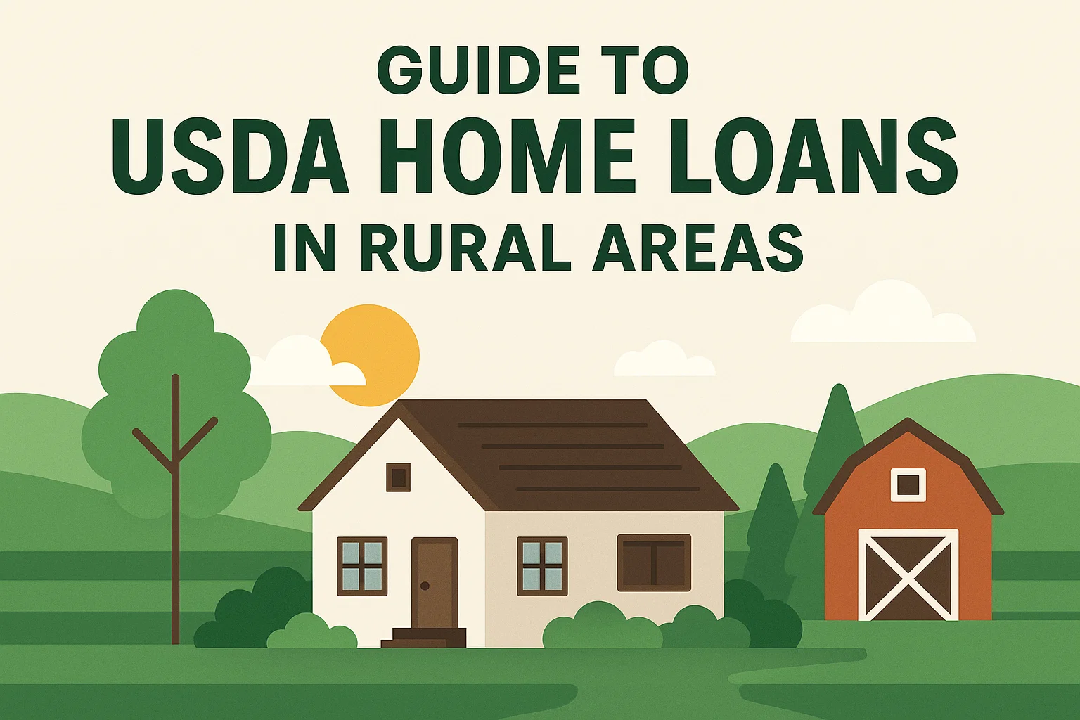 USDA Loan Infographic infographic