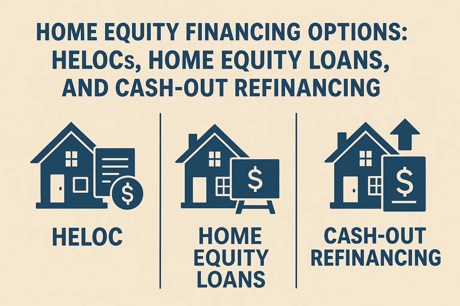 Home Equity Financing infographic
