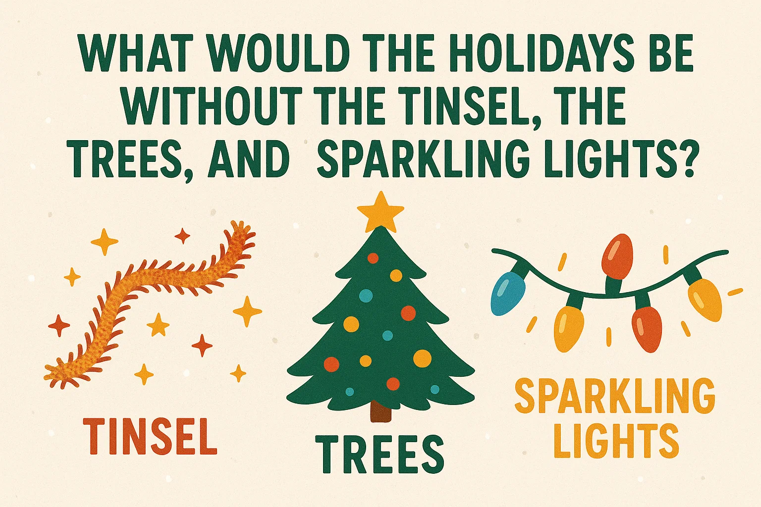 Holiday Decor Highlights infographic