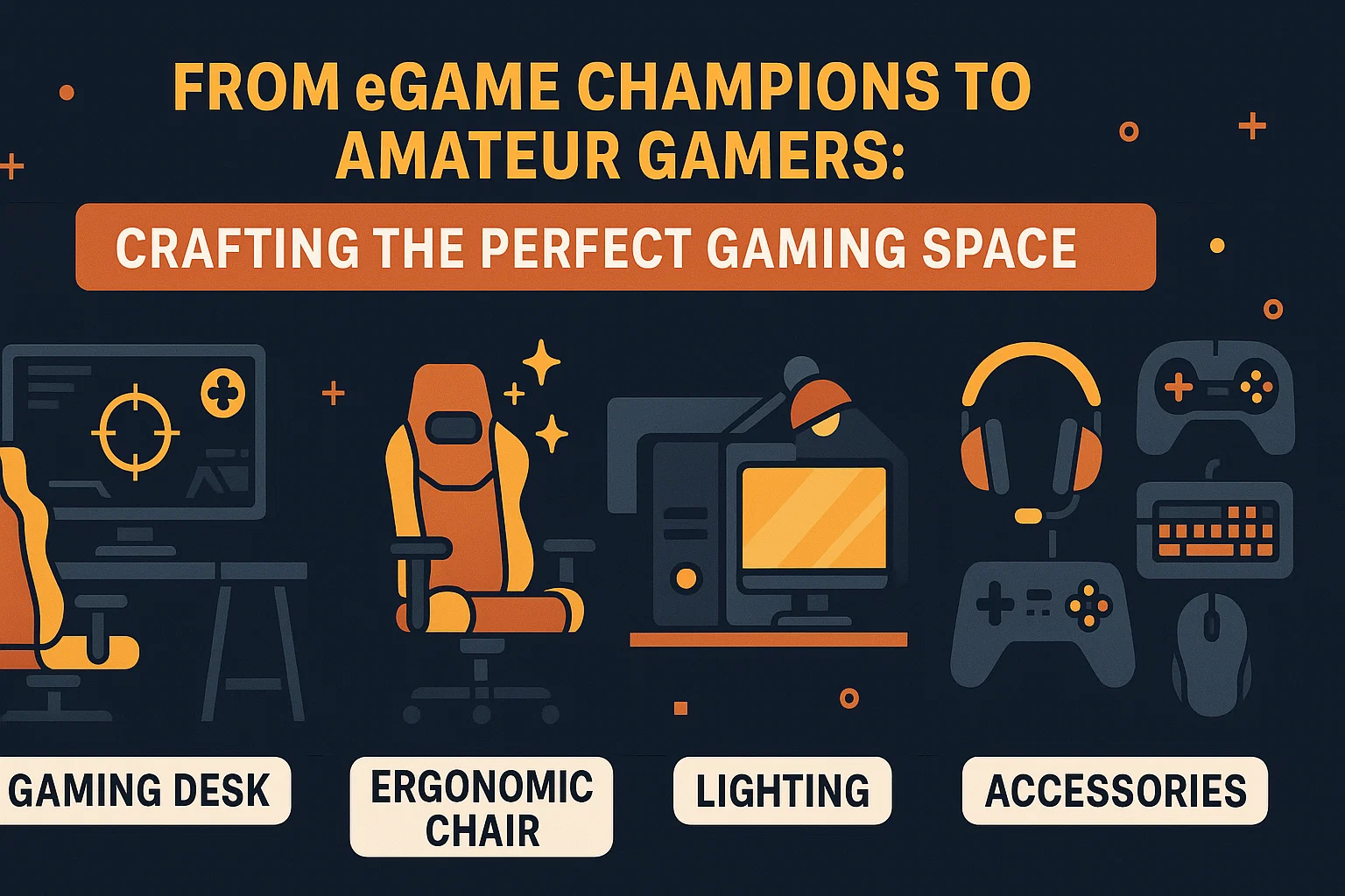 Ultimate Gaming Setup infographic