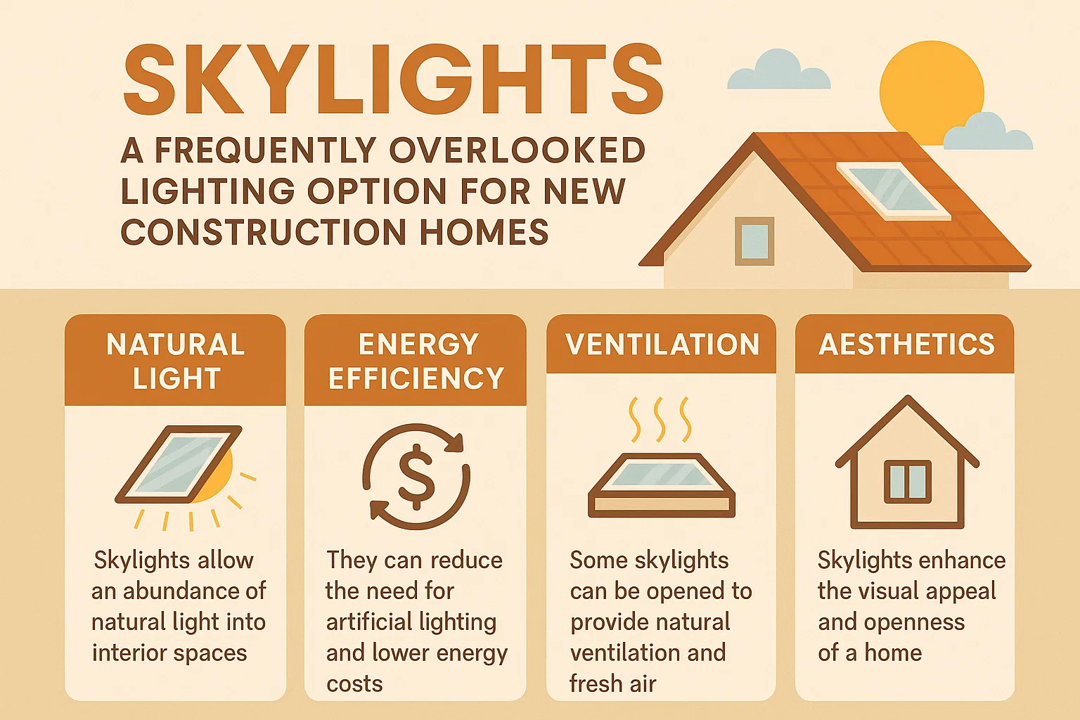 Skylight Benefits infographic