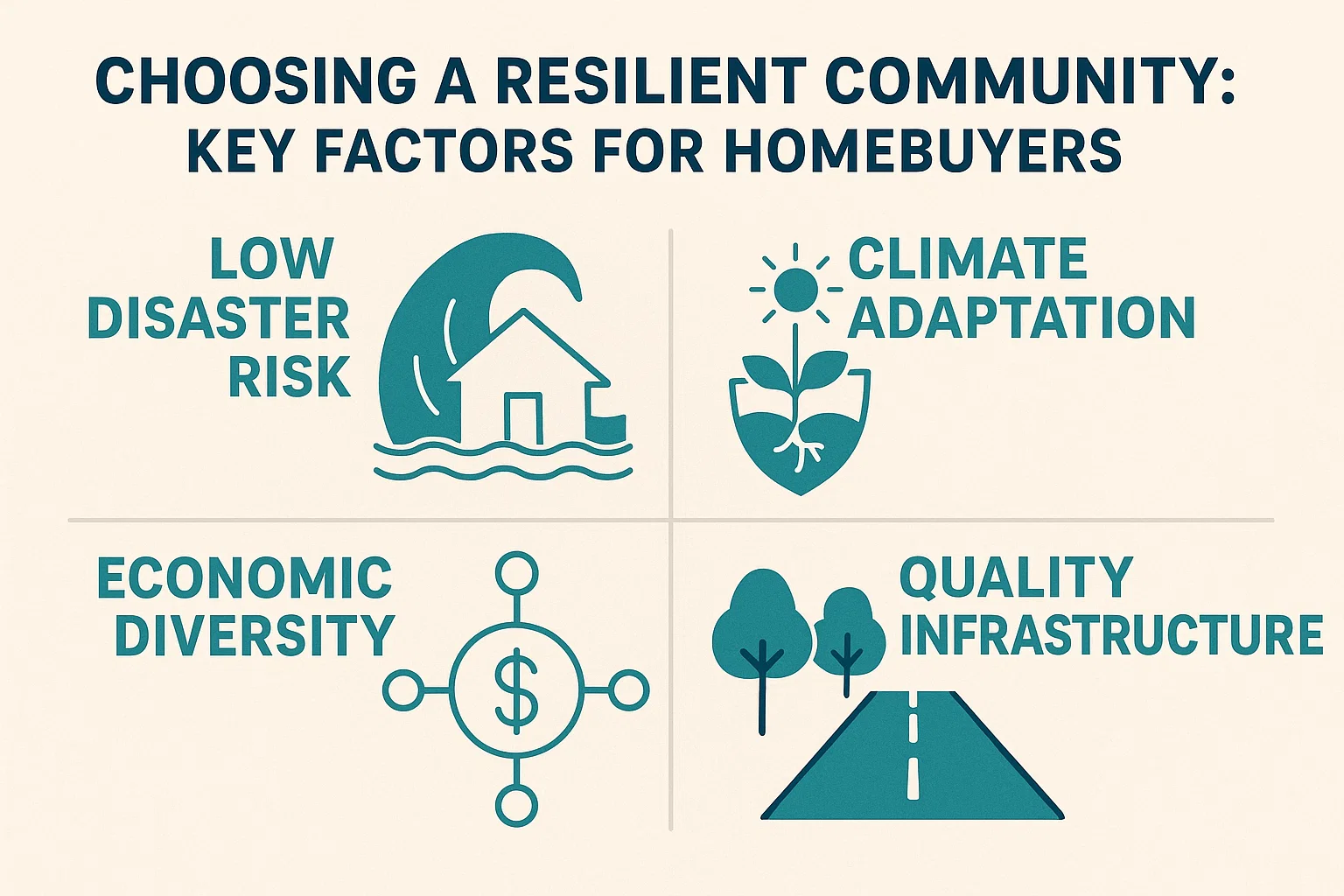 Resilient Community Infographic infographic