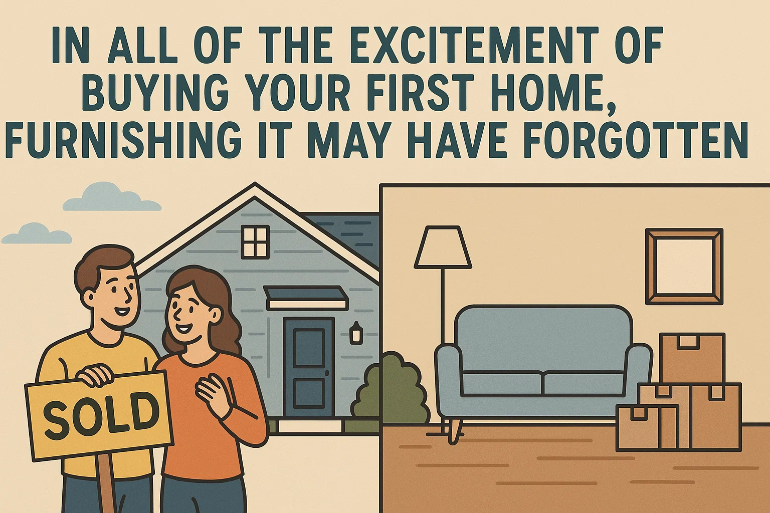 First Home Setup infographic