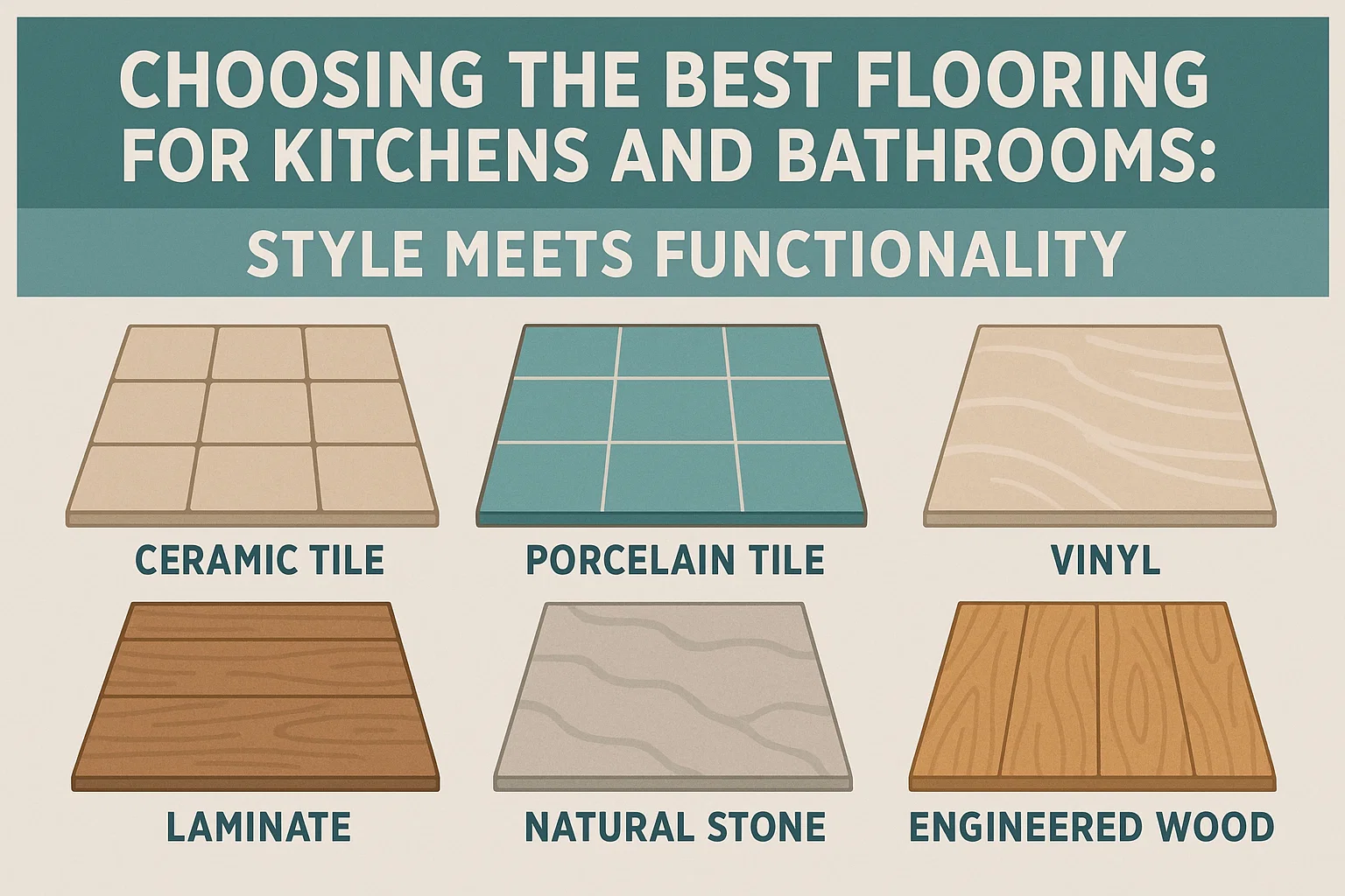 Flooring Choice Guide infographic