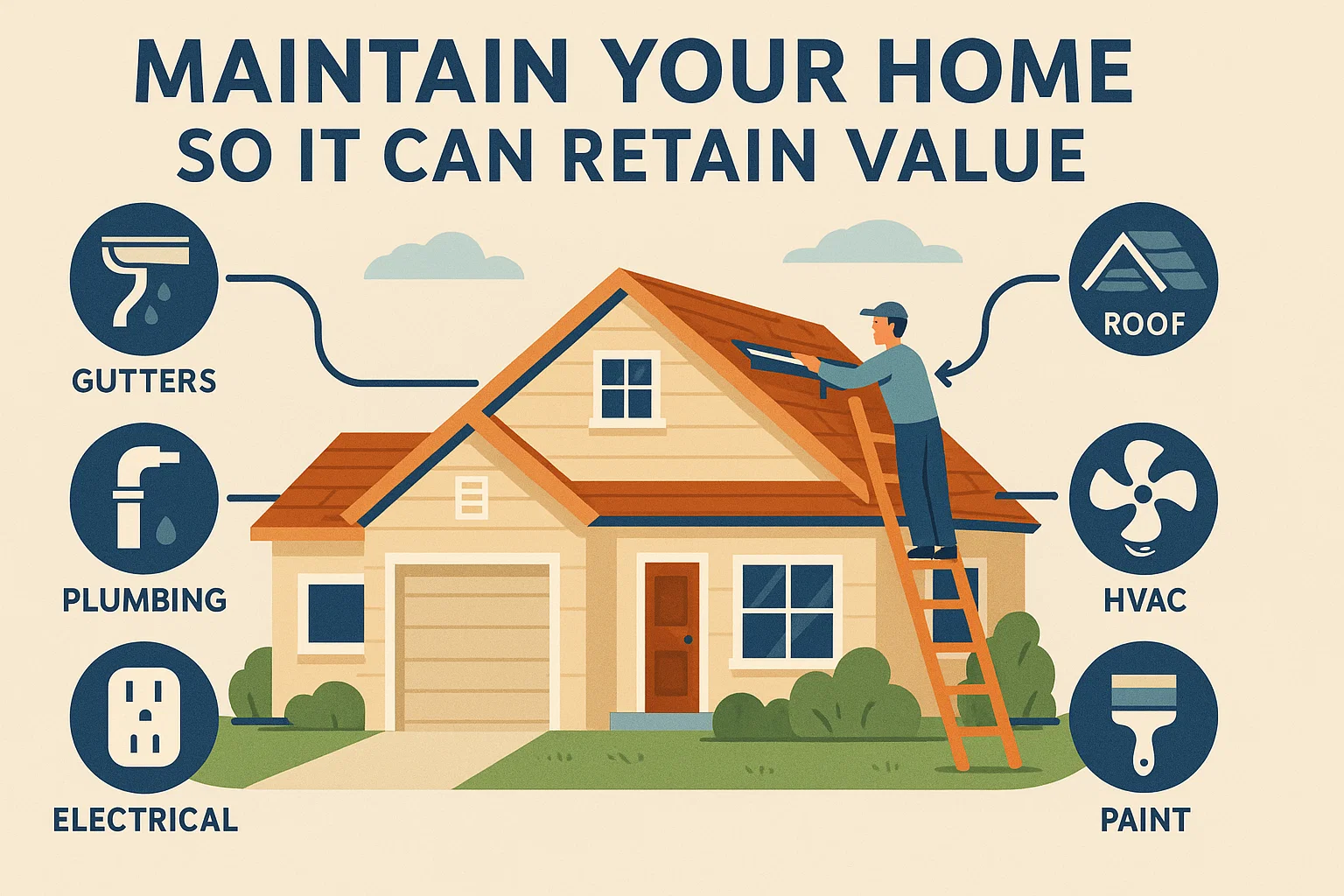 Home Maintenance Guide infographic