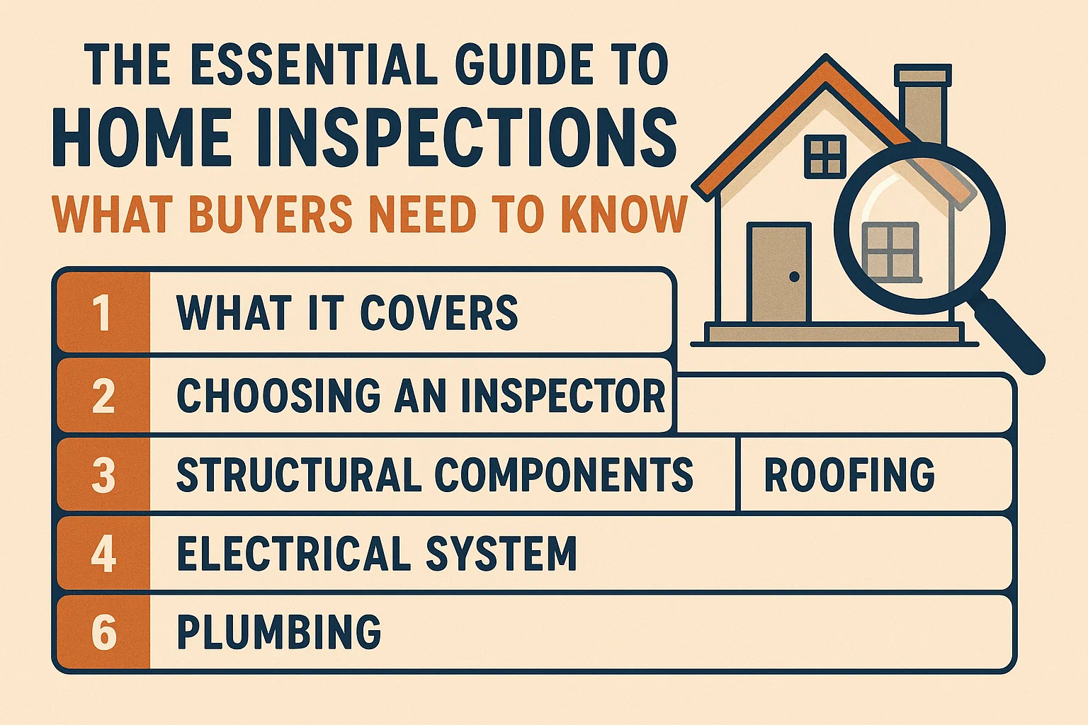 Home Inspection Essentials infographic