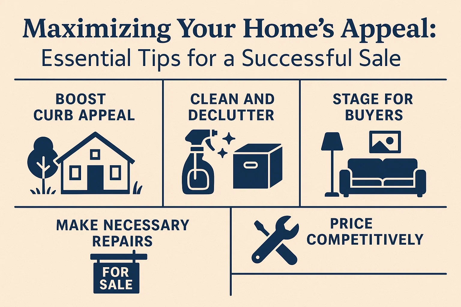 Home Sale Infographic infographic