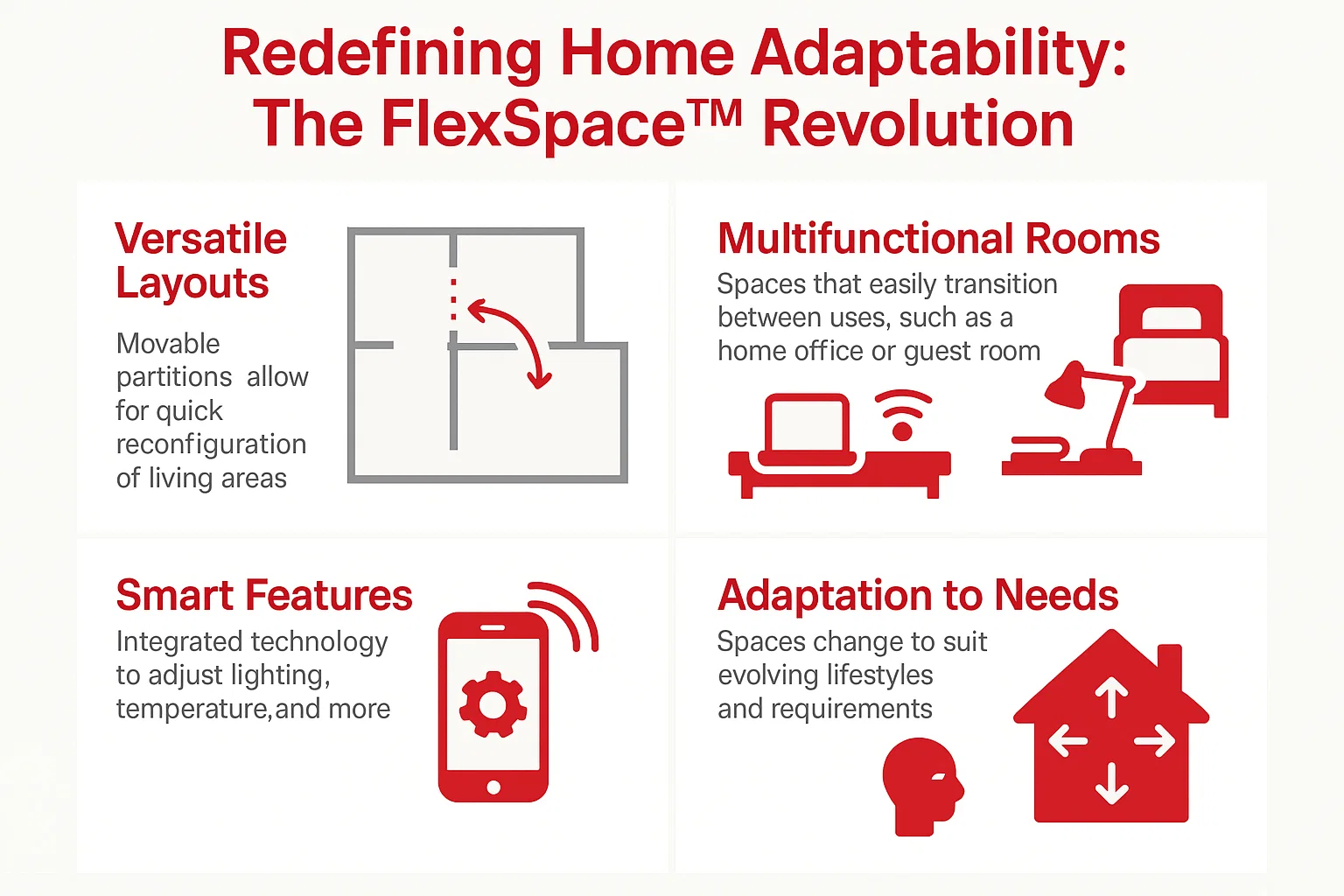 FlexSpace™ Adaptability Revolution infographic