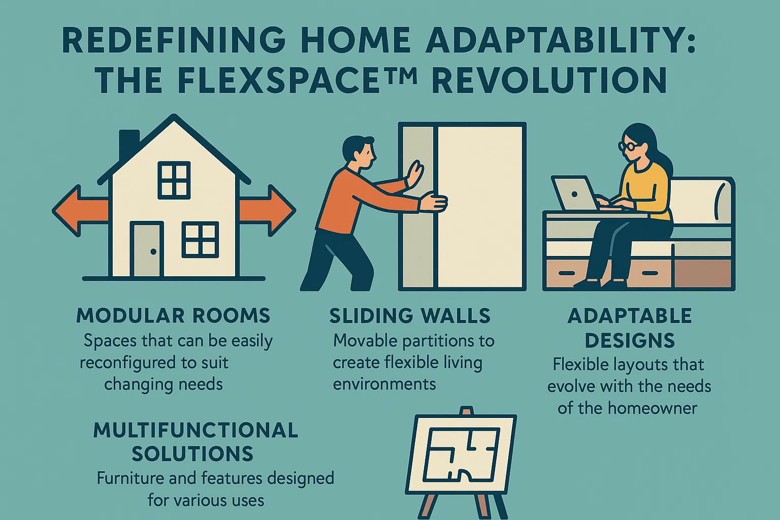 FlexSpace™ Adaptability Revolution infographic