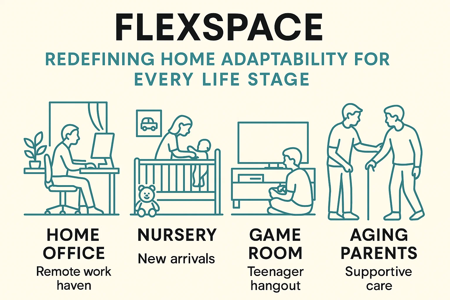 Adaptive Home Design infographic