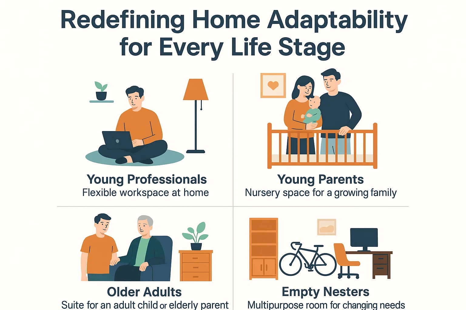 Adaptive Home Design infographic