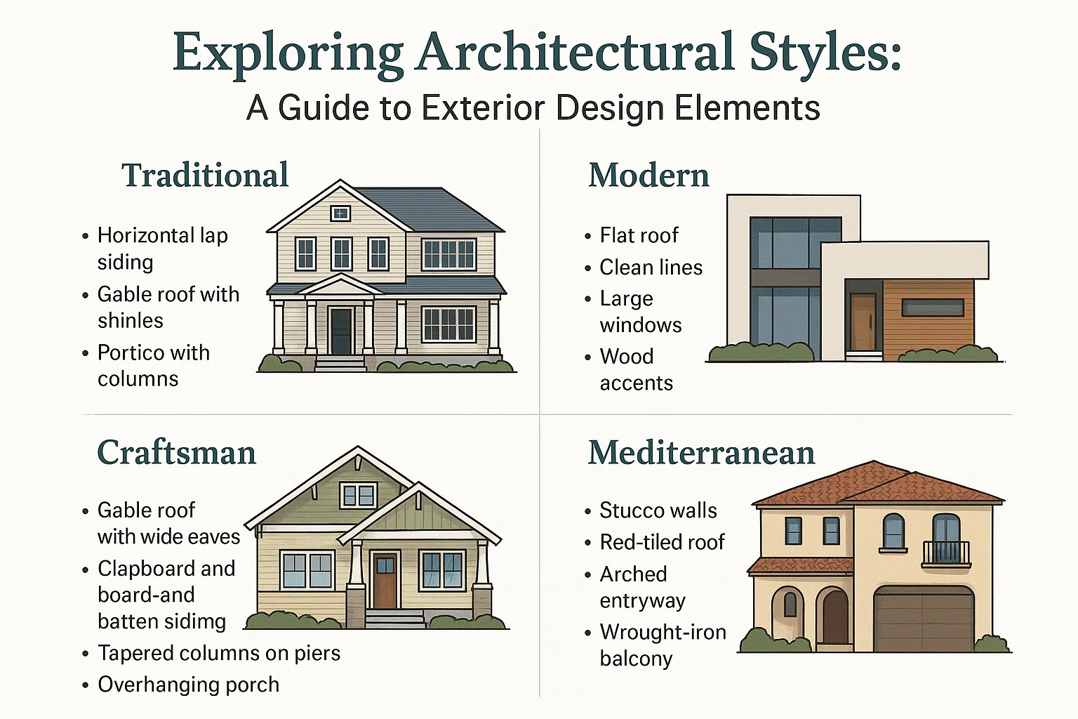 Architectural Design Elements infographic